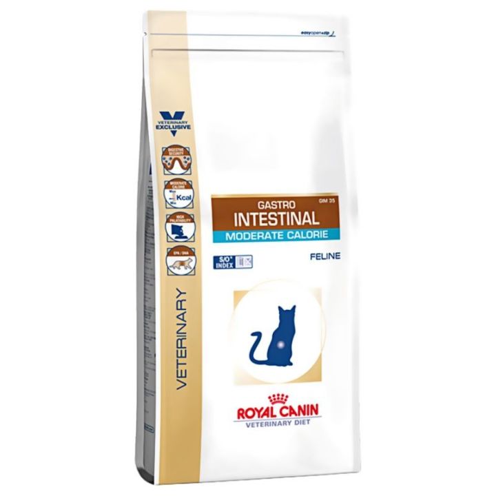 Лечебный сухой корм для котов Royal Canin Gastro Intestinal Moderate Calorie Feline 2 кг