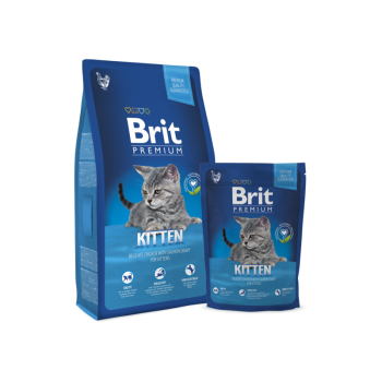 Сухой корм для котов Brit Premium Cat Kitten 0,3 кг