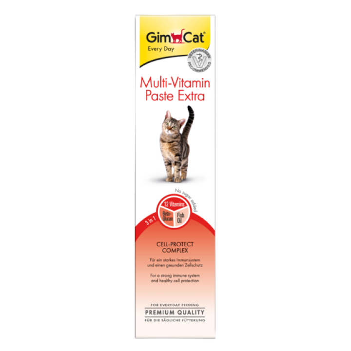 Паста для кошек GimCat Multi-Vitamin Paste Extra 200 г