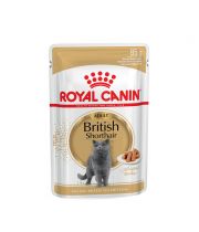 Акция 8+4! Влажный корм для кошек Royal Canin British Shorthair Adult 85 г х 12 шт