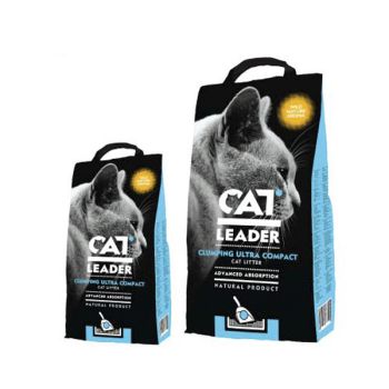 Ультра-комкующийся наполнитель для кошачьего туалета Cat Leader Clumping Ultra Compact Wild Nature Aroma 2 кг