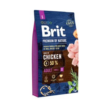 Сухой корм для собак Brit Premium Adult S Chicken 3 кг