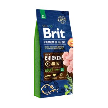 Сухой корм для собак Brit Premium Adult XL Chicken 15 кг