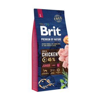 Сухой корм для собак Brit Premium Junior L Chicken 3 кг