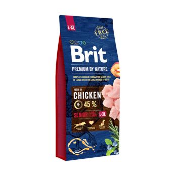 Сухой корм для собак Brit Premium Senior L+XL Chicken 3 кг