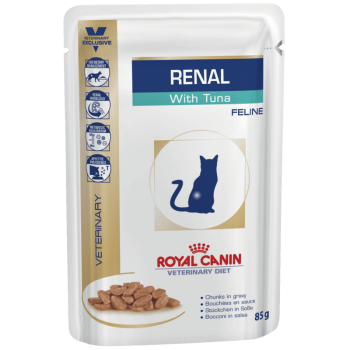 Лечебный влажный корм для котов Royal Canin Renal With Tuna Feline 85 г