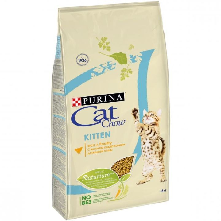 Сухой корм для котов Purina Cat Chow Kitten 15 кг