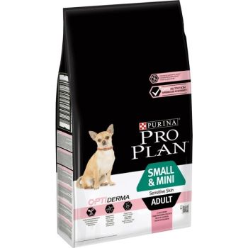 Сухой корм для собак Purina Pro Plan Small & Mini Sensitive Skin Adult Salmon 3 кг Акция