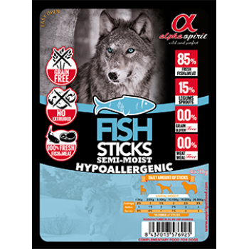 Лакомство для собак Alpha Spirit Sticks Fish 40 г х 30 шт