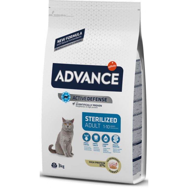 Сухой корм для кошек Advance Sterilized Adult 400 г