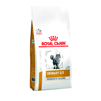 Лечебный сухой корм для кошек Royal Canin Urinary S/O Moderate Calorie 1,5 кг