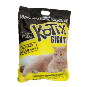 Силикагелевый наполнитель для кошачьего туалета Kotix 3,8 л