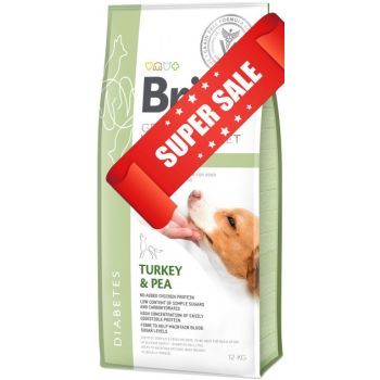 Сухой корм для собак Brit Grain Free Veterinary Diet Diabetes Turkey & Pea 12 кг