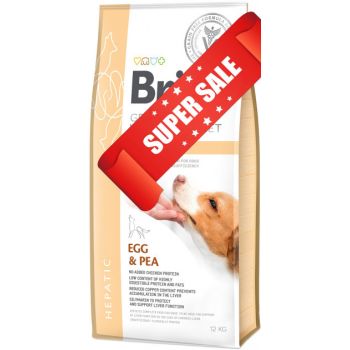 Сухой корм для собак Brit Grain Free Veterinary Diet Hepatic Egg & Pea 12 кг