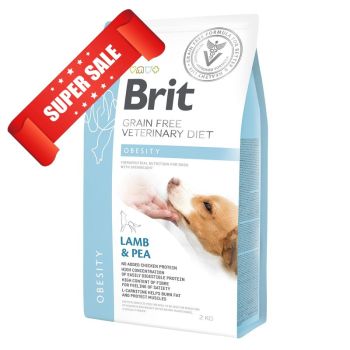 Сухой корм для собак Brit Grain Free Veterinary Diet Obesity Lamb & Pea 12 кг