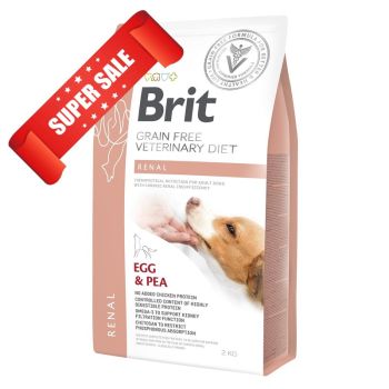 Сухой корм для собак Brit Grain Free Veterinary Diet Renal Egg & Pea 12 кг