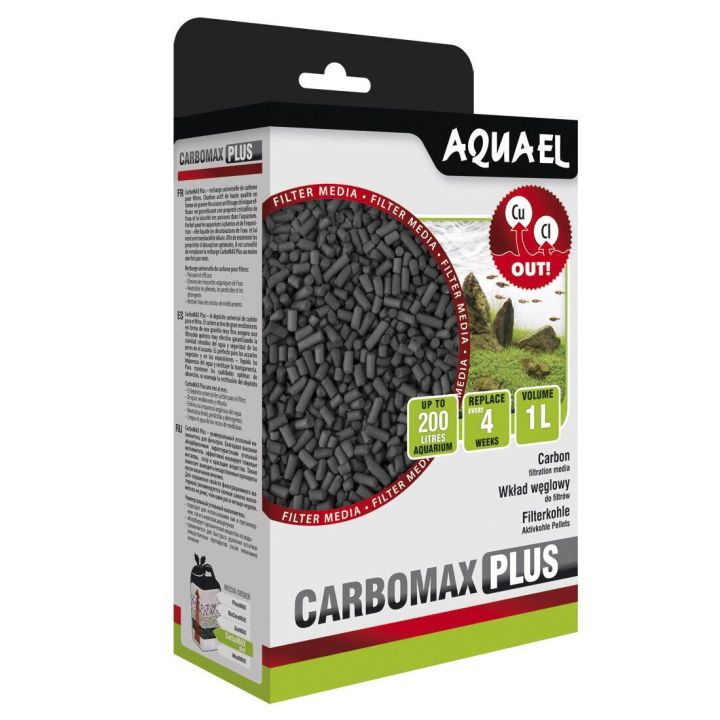 Наполнитель для фильтра Aquael активированный уголь «CarboMax Plus» (2 x 500 мл)