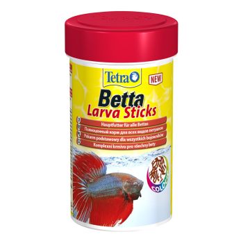 Сухой корм для аквариумных рыб Tetra в палочках «Betta Larva Sticks» 100 мл (для петушков)