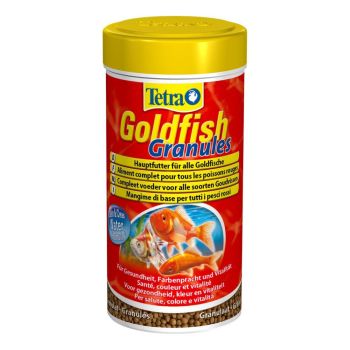 Сухой корм для аквариумных рыб Tetra в гранулах «Goldfish Granules» 250 мл (для золотых рыбок)