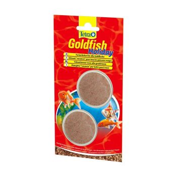 Сухой корм для аквариумных золотых рыб Tetra «Goldfish Holiday» 24 г / 2 шт. (на период длительного отсутствия)