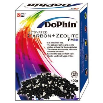 Наполнитель для фильтра KW Zone Dophin «Activated Carbon + Zeolite» активированный уголь и цеолит 400 г Акция
