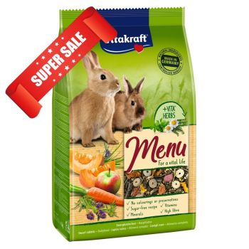 Корм для кроликов Vitakraft Menu For A Vital Life 3 кг Акция