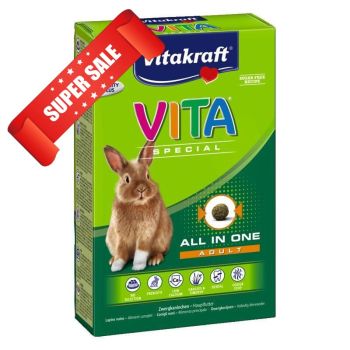 Корм для кроликов Vitakraft Vita Special All In One 600 г Акция