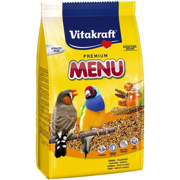 Корм для экзотических птиц Vitakraft Premium Menu 1 кг