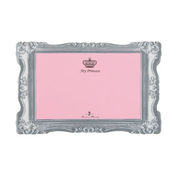 Коврик под миску Trixie «My Princess» 44 см / 28 см (розовый) - dgs
