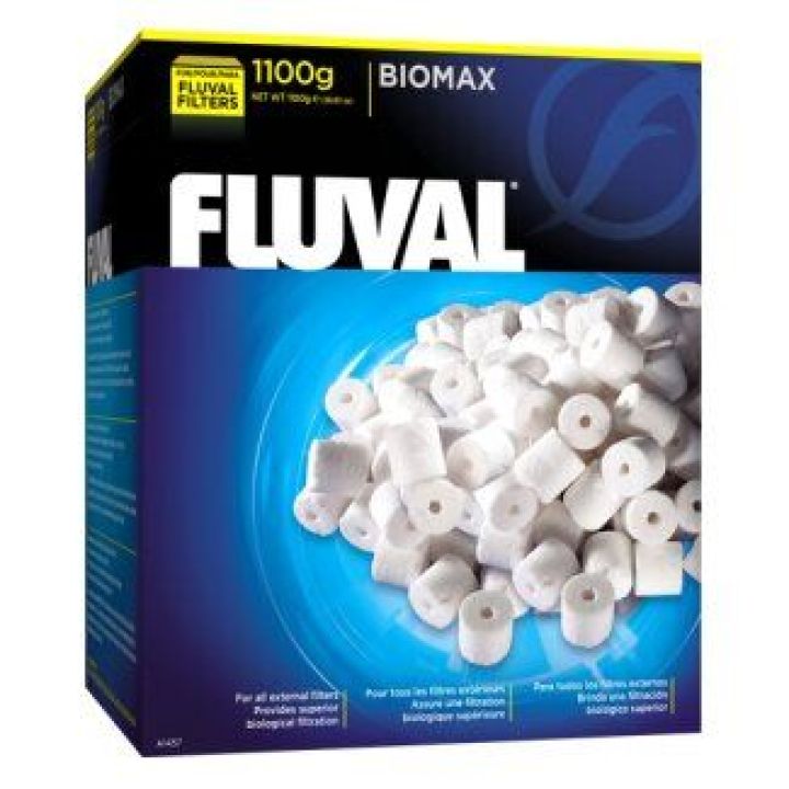 Наполнитель для фильтра Fluval «BioMax» керамические кольца 1100 г