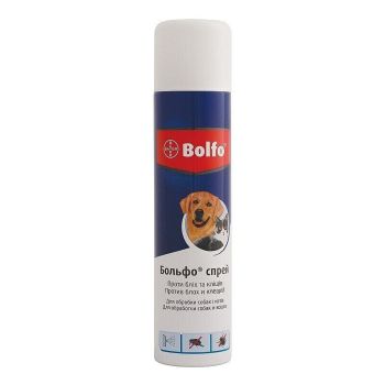 Спрей для кошек и собак Bayer «Bolfo» (Больфо) 250 мл (от внешних паразитов) - dgs