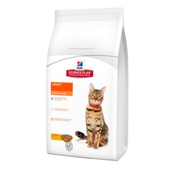 Сухой корм для кошек Hill's Science Plan Feline Adult Optimal Care Chicken 0,3 кг