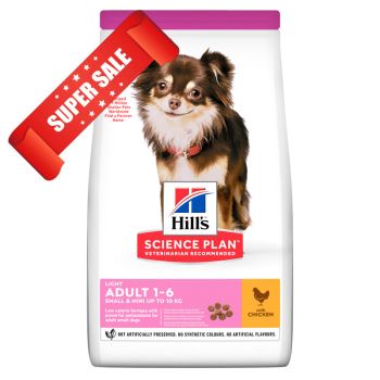 Сухой корм для собак Hill's Science Plan Canine Adult Small & Mini Light Chicken 6 кг