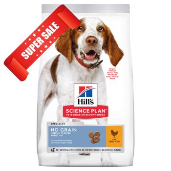 Сухой корм для собак Hill's Science Plan Canine Adult Medium No Grain Chicken 14 кг