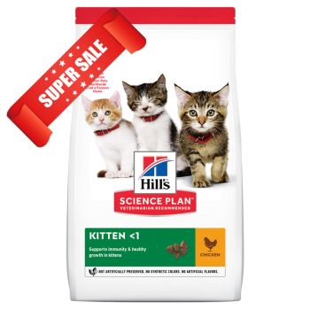 Сухой корм для котят Hill's Science Plan Feline Kitten Chicken 3 кг
