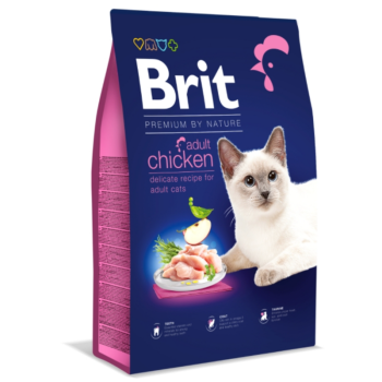 Сухой корм для кошек Brit Premium by Nature Adult Chicken 800 г Акция