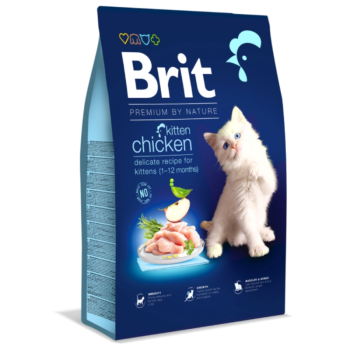 Сухой корм для котят Brit Premium by Nature Kitten Chicken 800 г Акция