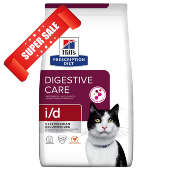 Лечебный сухой корм для котов Hill's Prescription Diet Feline Digestive Care i/d Chicken 400 г Акция