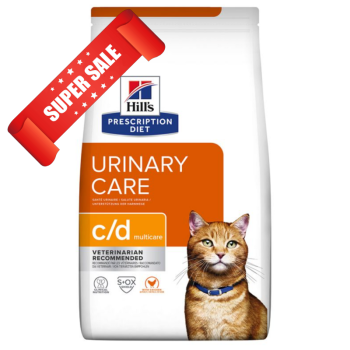 Лечебный сухой корм для котов Hill's Prescription Diet Feline Urinary Care c/d Multicare Chicken 400 г Акция