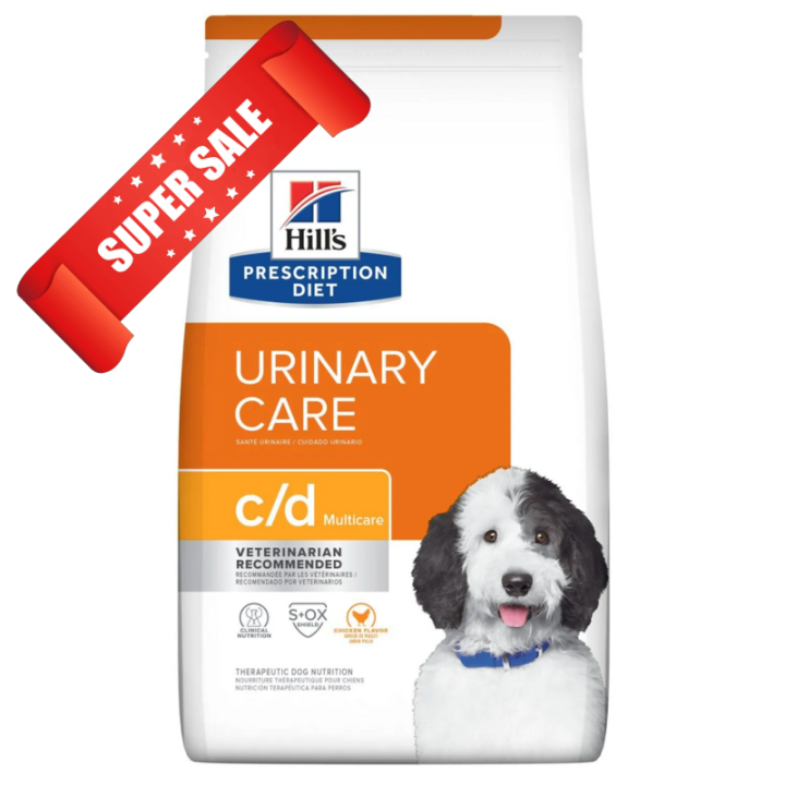 Лечебный сухой корм для собак Hill's Prescription Diet Canine Urinary Care c/d Multicare Chicken 1,5 кг Акция