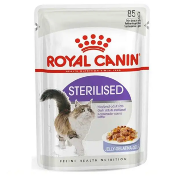 Влажный корм для котов Royal Canin Sterilised Jelly 85 г Акция