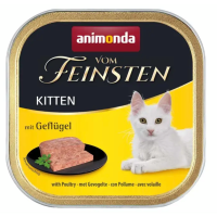 Влажный корм для котов Animonda Vom Feinsten Kitten Poultry 100 г анимонда паштет Акция
