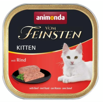 Animonda Vom Feinsten Kitten Beef 100 г Анимонда Киттен Говядина корм для котят Rind Акция