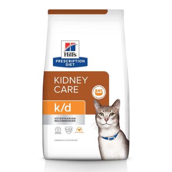 Корм для котов Hills Kidney Care k/d Chicken 8 кг Курица (Hill's, Хиллс, Хилс) Prescription Diet Акция