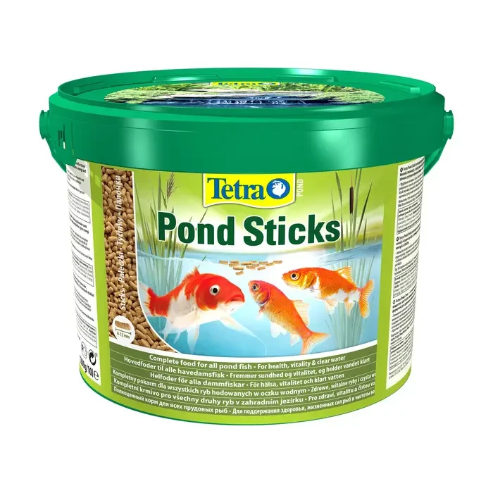 Tetra Pond Sticks 10 л корм для прудовых рыб Тетра Понд Стикс / корм для прудовых Кои Акция