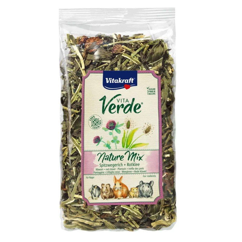 Vitakraft VITA Verde Nature Mix 70 г - Травяная смесь для грызунов Акция