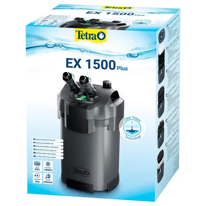 Внешний фильтр Tetra External EX 1500 Plus для аквариума 300-600 л Акция